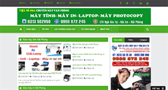 Desktop Screenshot of benhvienmaytinhhaiphong.com